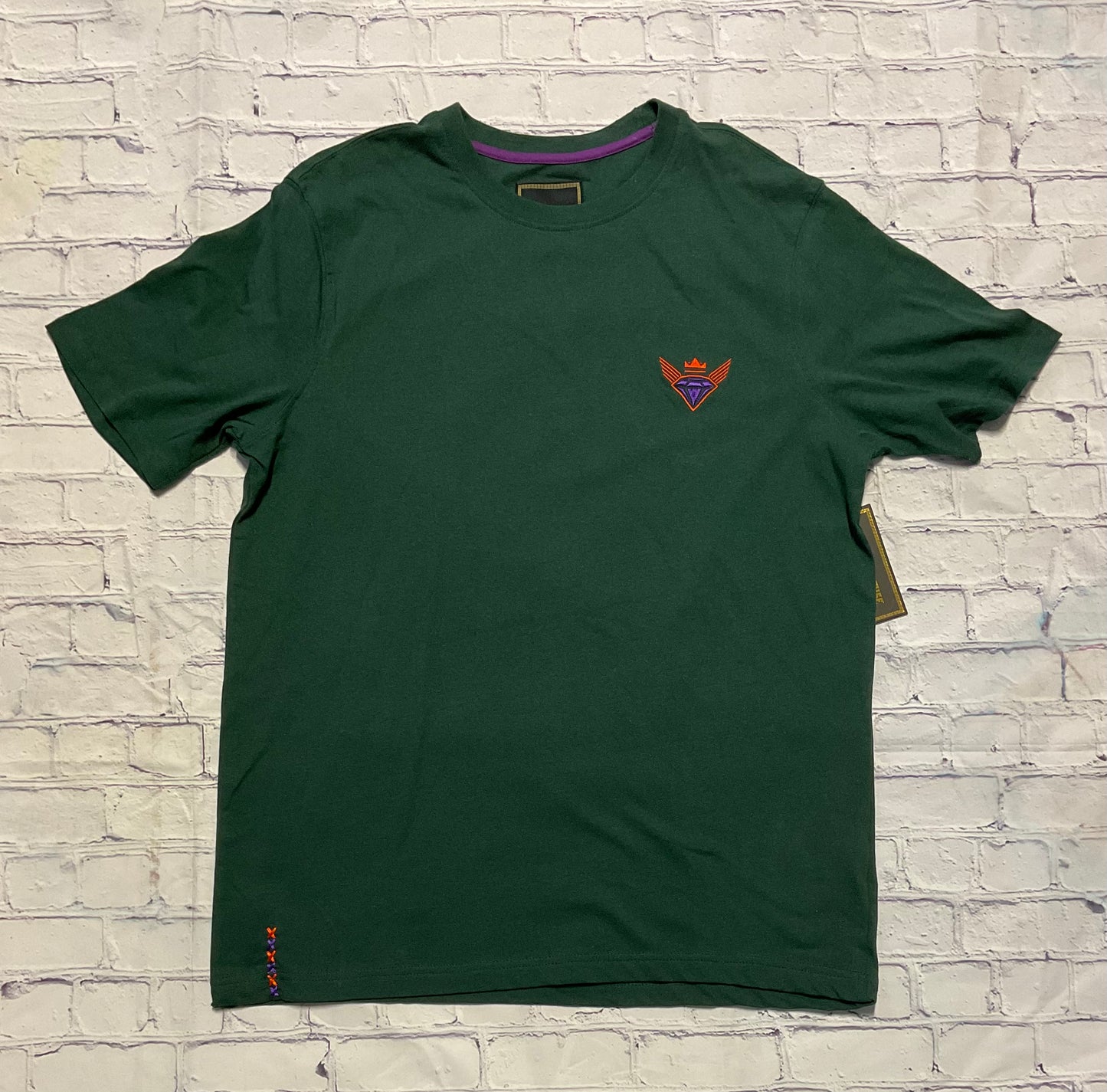 MEN GREEN JEWEL HOUSE GRAPHIC TEE