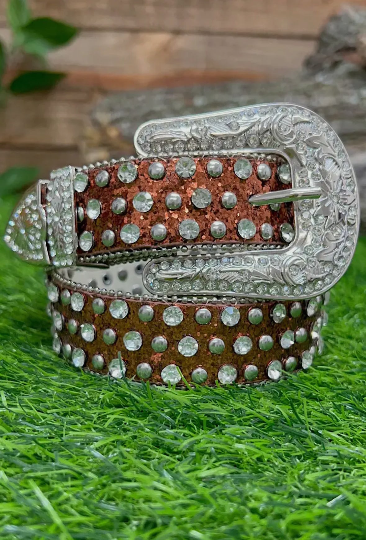 YOUTH RHINESTONE BELT