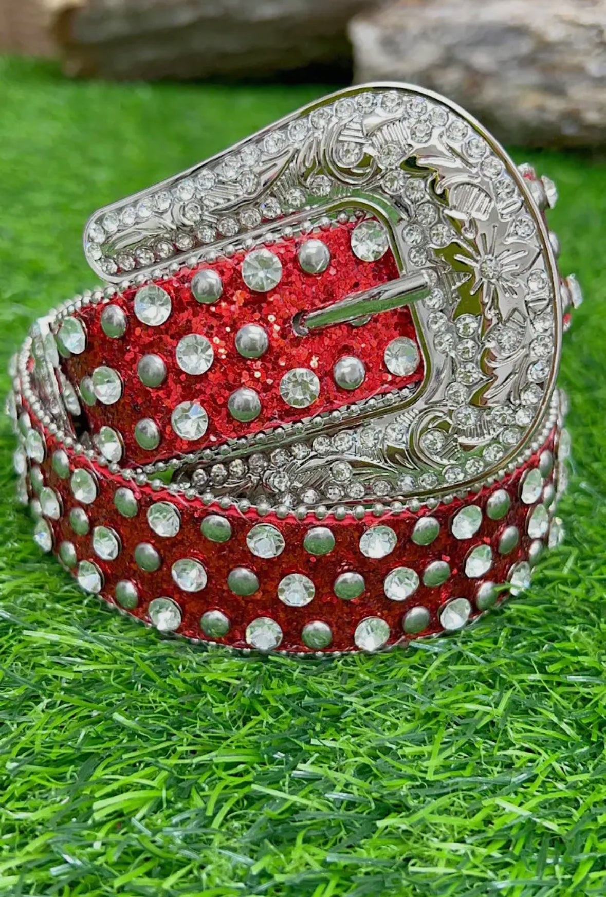 YOUTH RHINESTONE BELT
