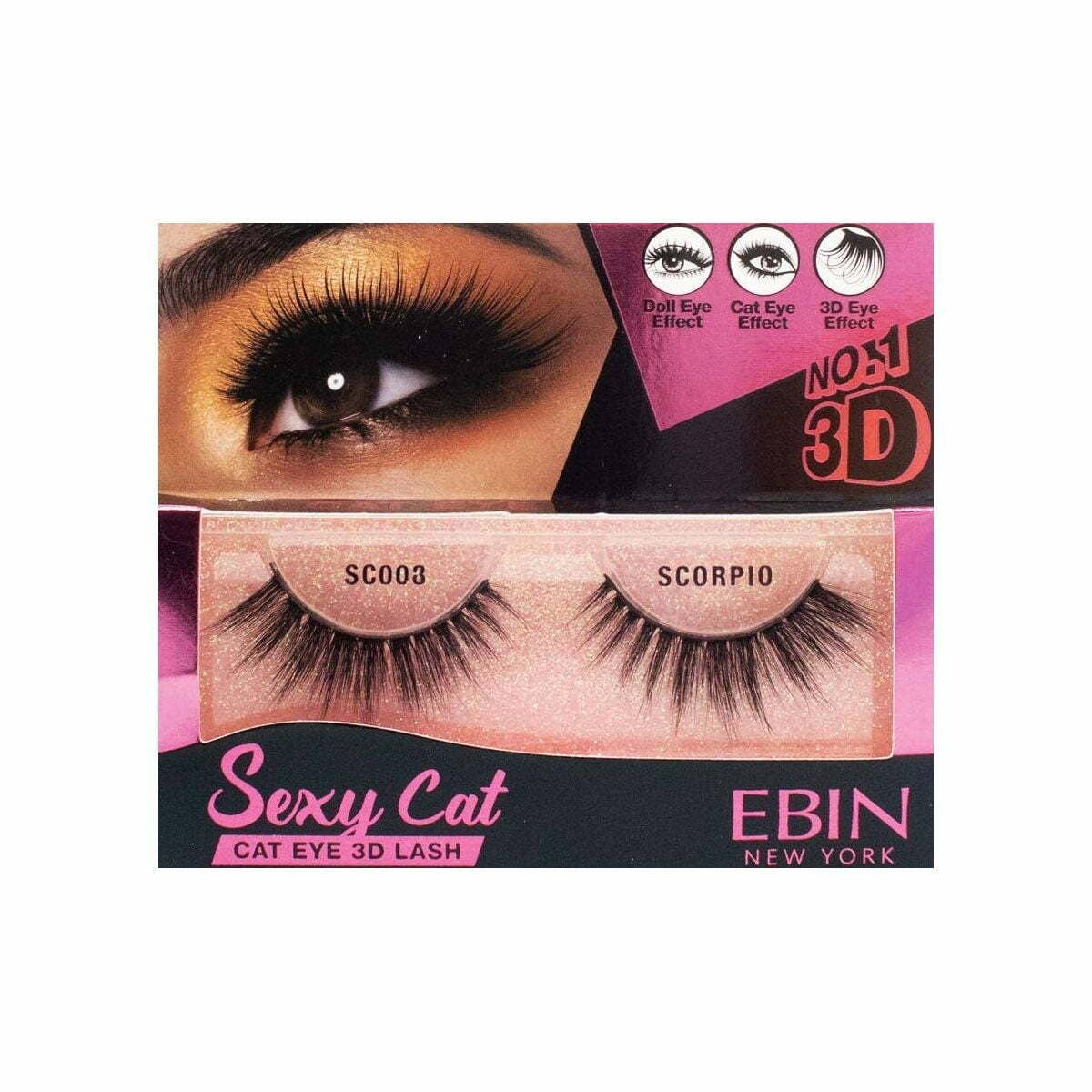 Diacly - Ebin New York 3D Sexy Cat Eyelashes