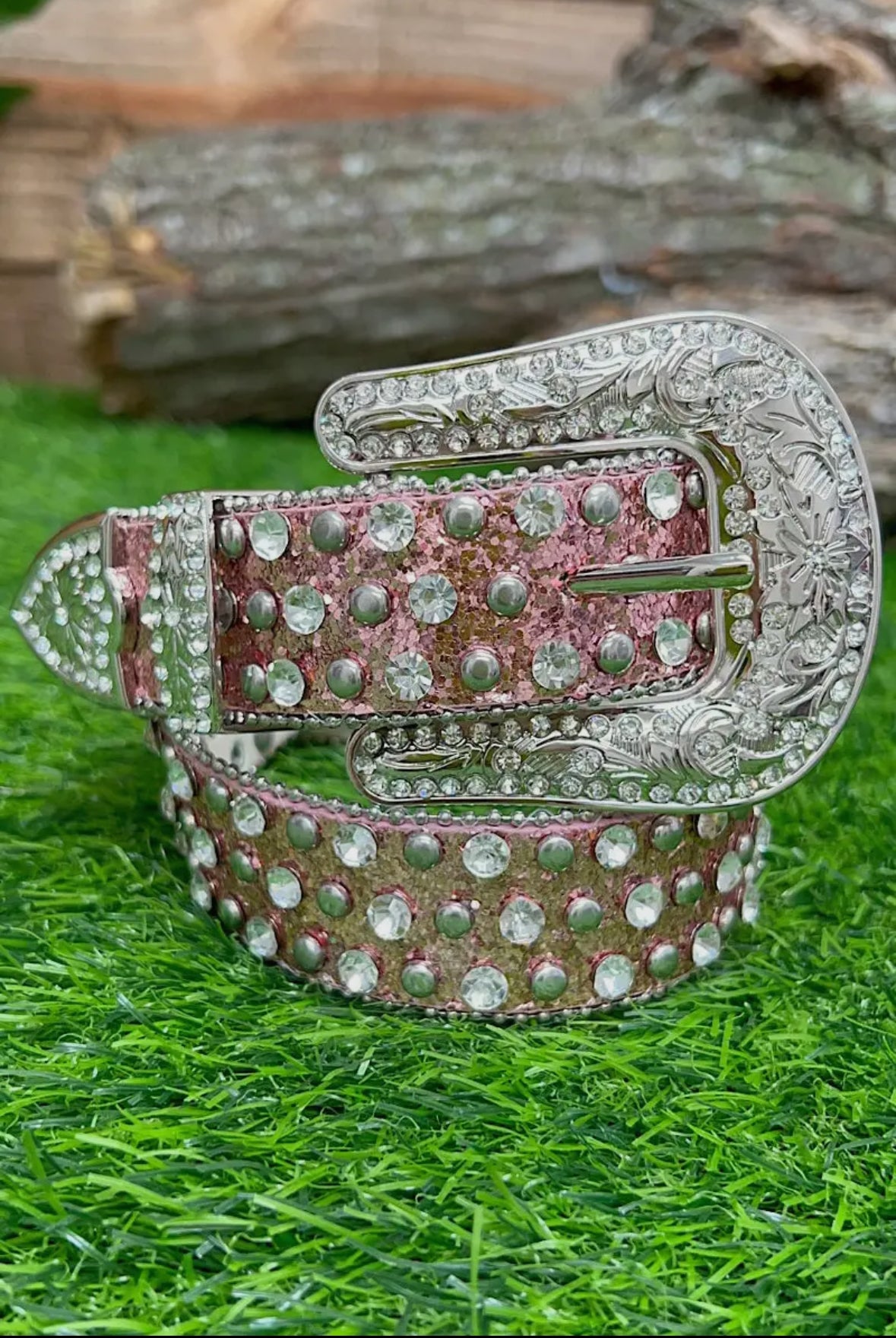 YOUTH RHINESTONE BELT