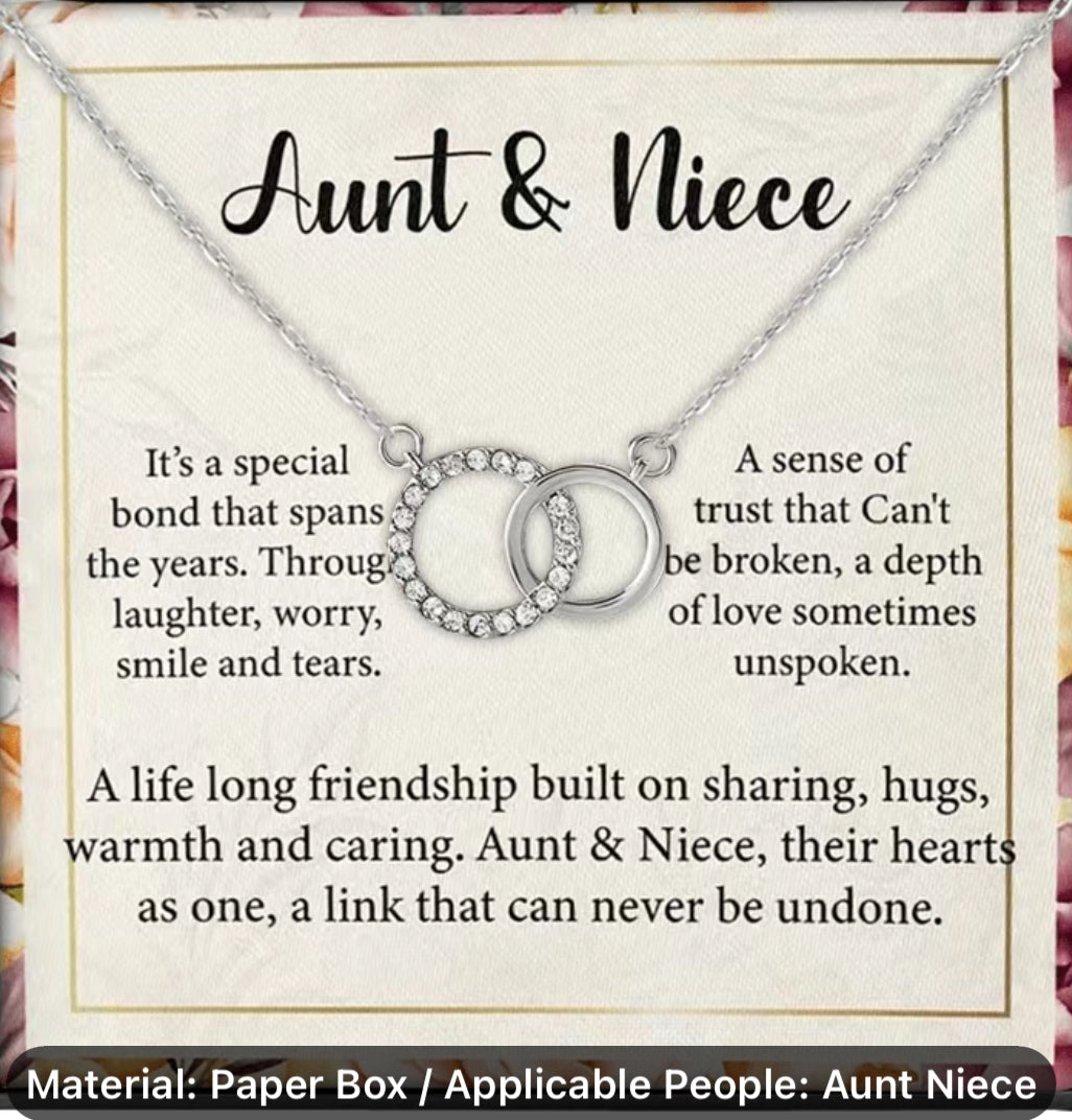 AUNT & NIECE CIRCLES NECKLACE