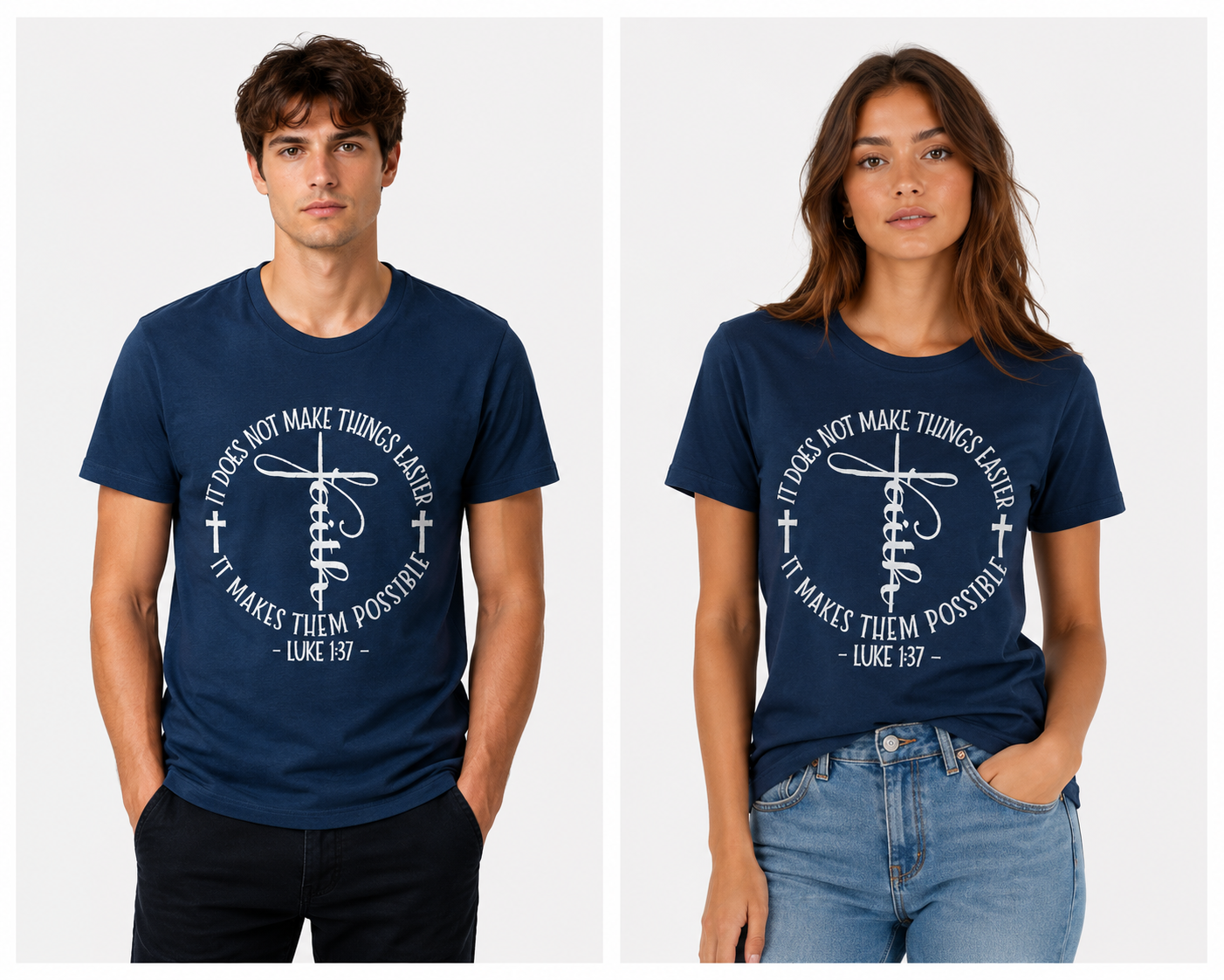 JocMyStyle Faith Graphic Tee