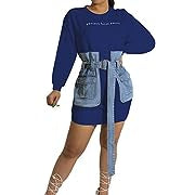 DENIM/ROYAL BLUE DRESS
