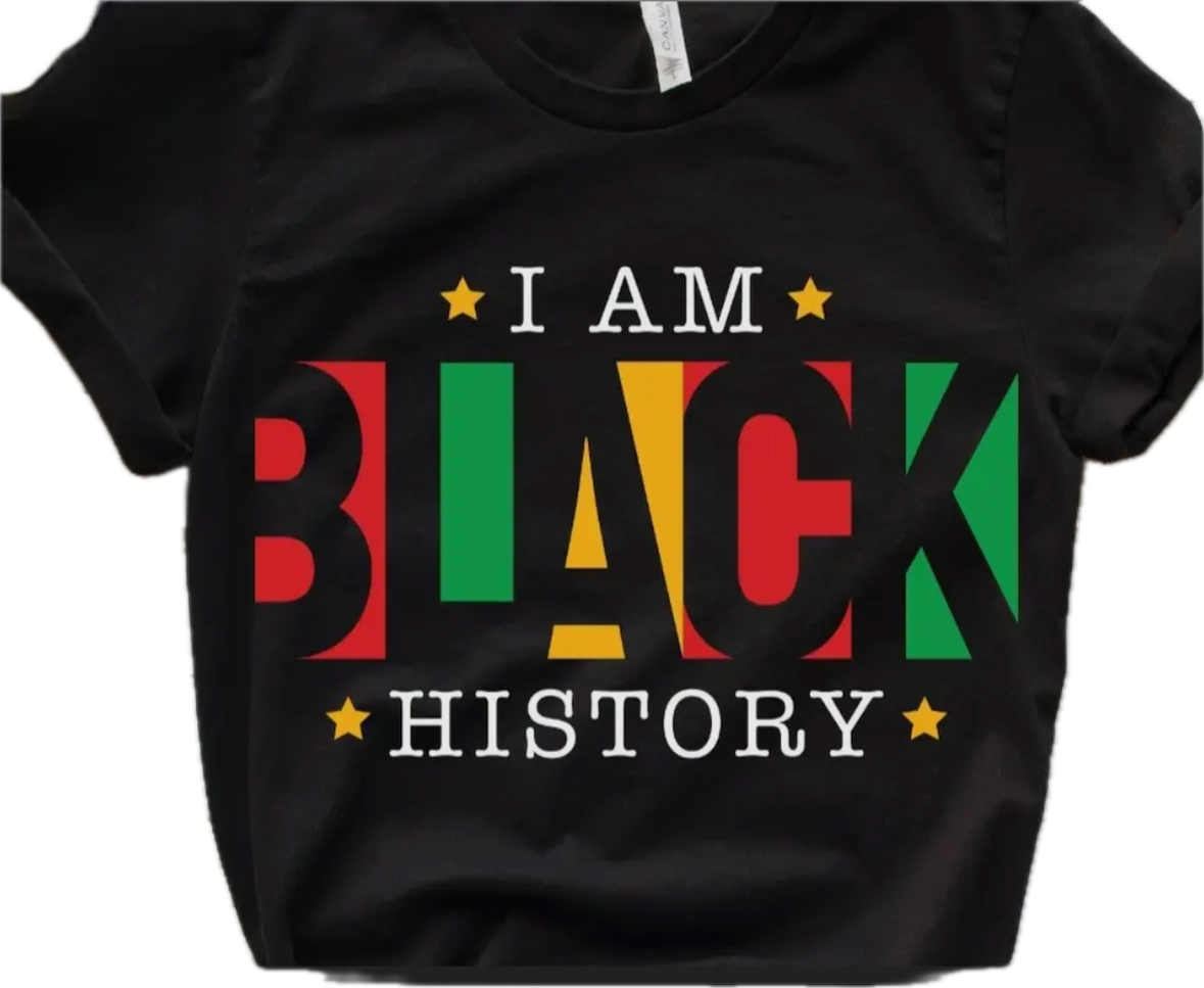 I AM BLACK HISTORY GRAPHIC TEE