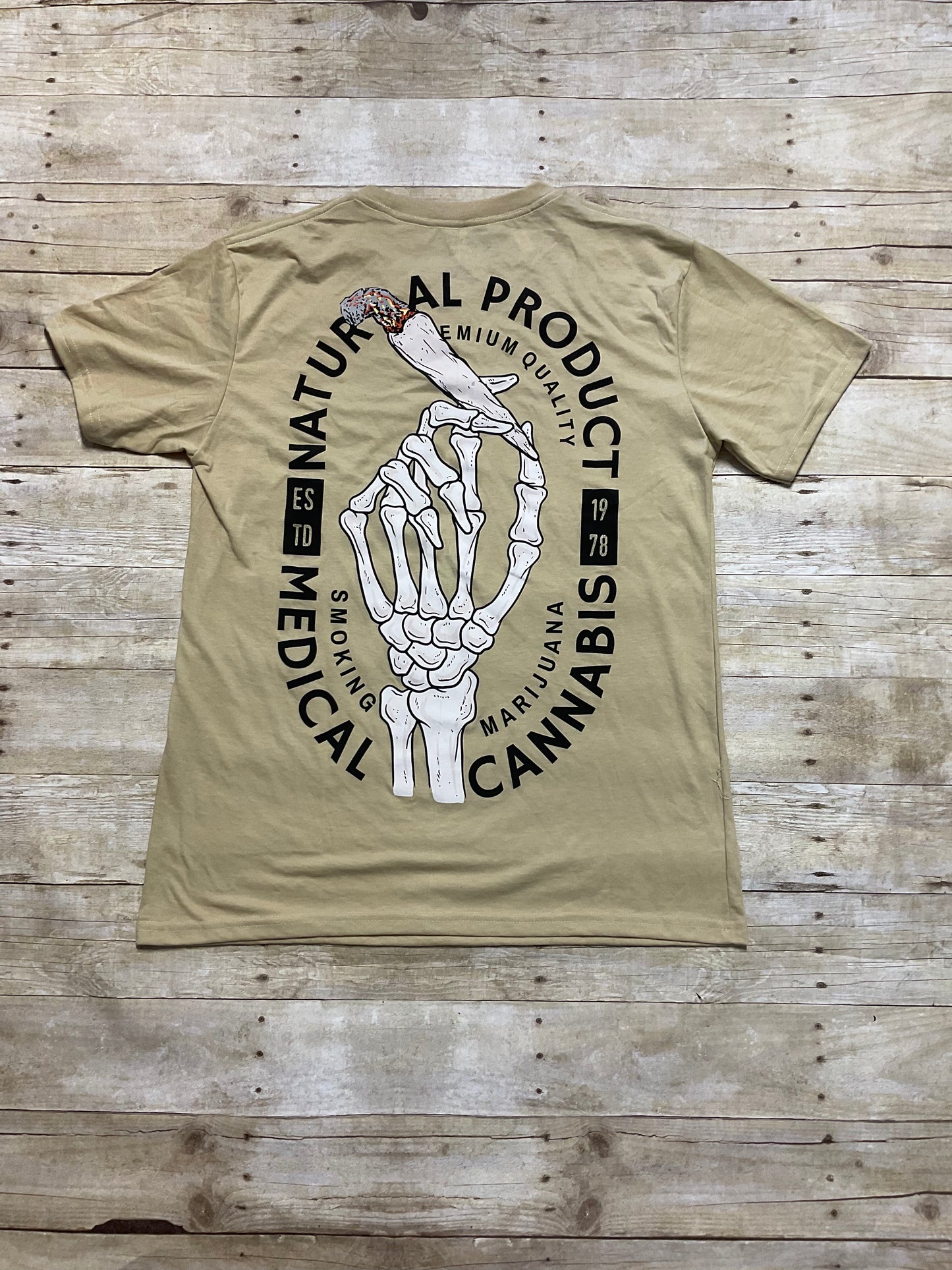 MENS SKELETON GRAPHIC TEE