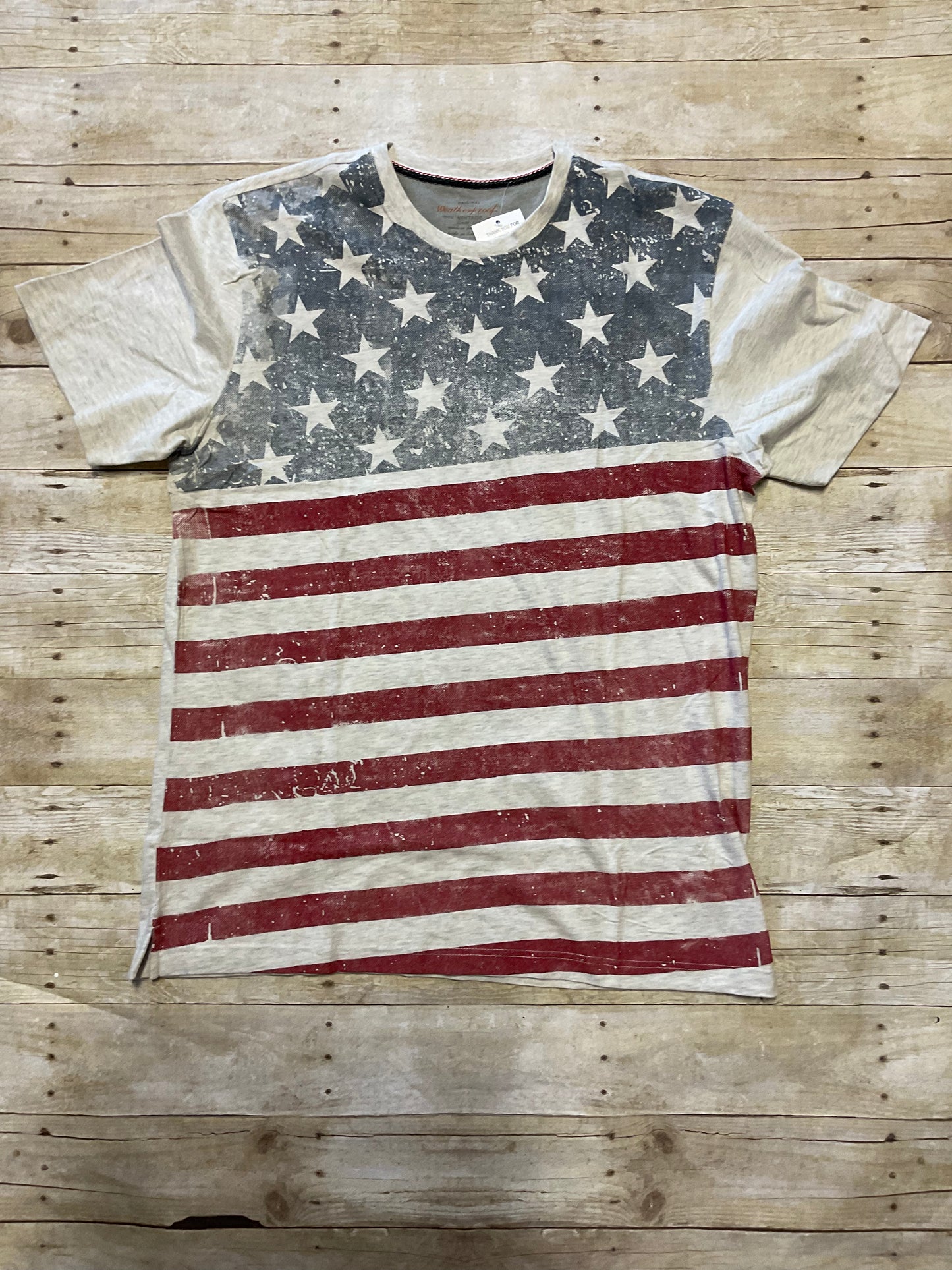 MENS FLAG GRAPHIC TEE