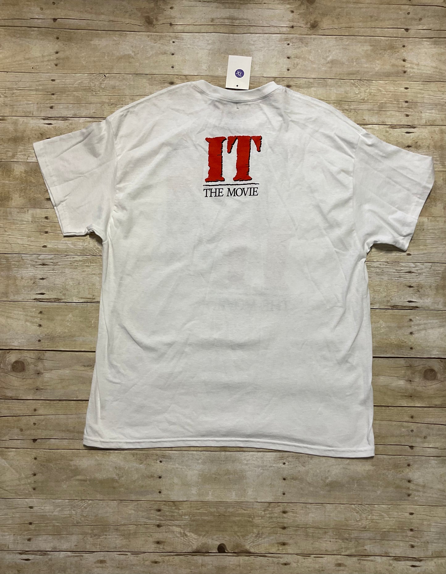MENS WHITE IT GRAPHIC TEE