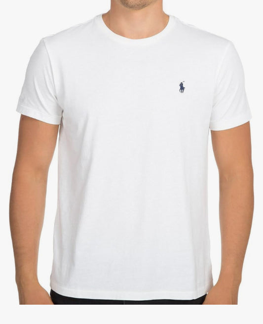 MEN WHITE RALPH LAUREN POLO T-SHIRT