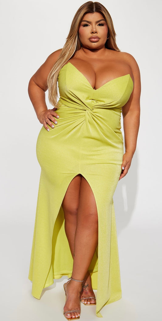 Yellow Alison Maxi Dress