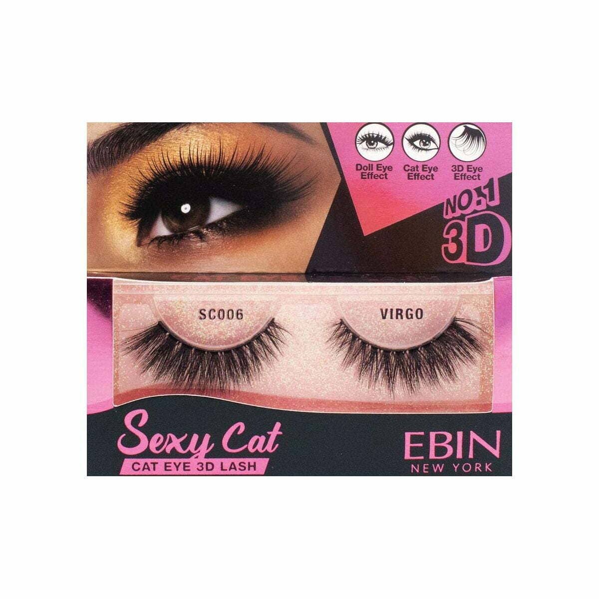 Diacly - Ebin New York 3D Sexy Cat Eyelashes