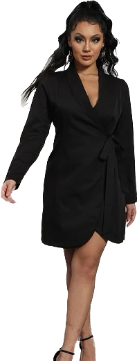 BLACK BUSINESS CASUAL DRESS