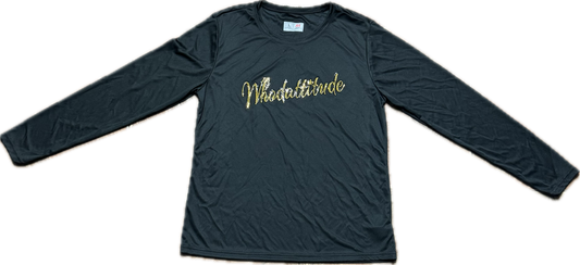 LADIES SAINTS WHODATTITUDE LONG SLEEVE SHIRT