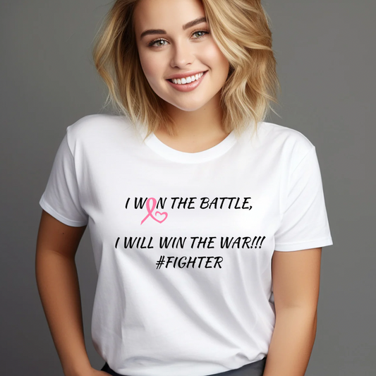 JocMyStyle I Won The Battle Custom Cancer T Shirt