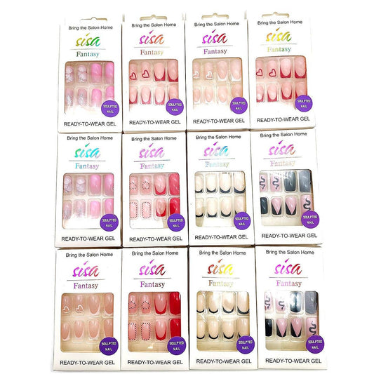 Diacly - Bring the Salon Press On Art Nails 12 Count