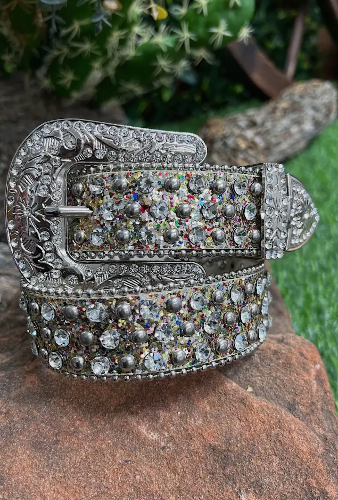 YOUTH RHINESTONE BELT