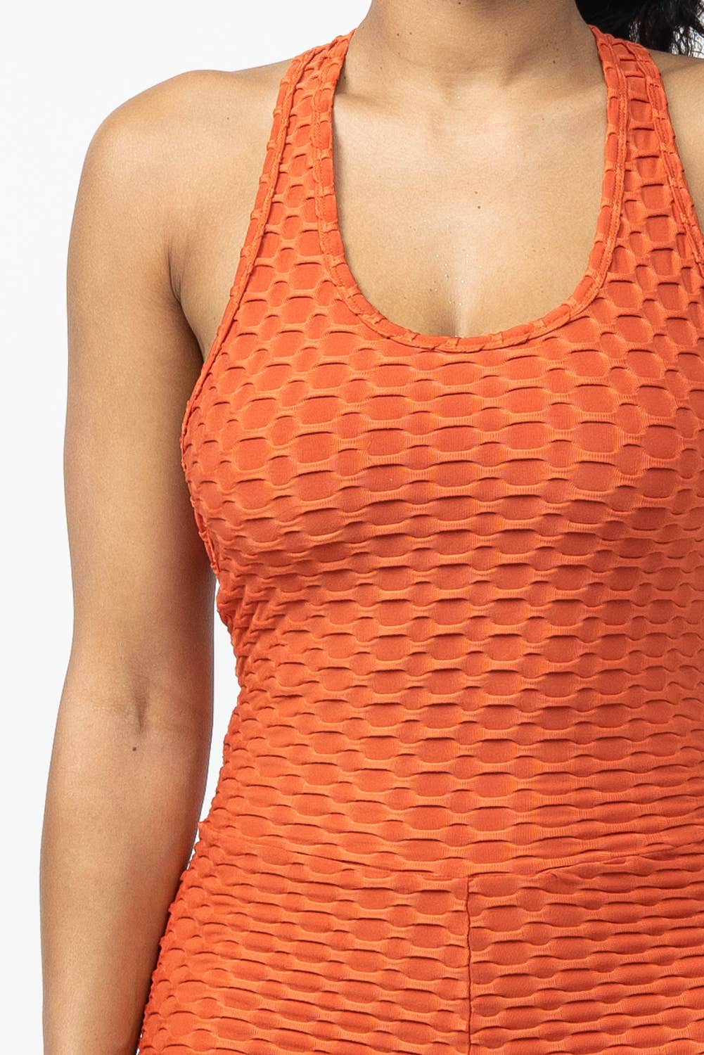 Julia by LoveJ - Sleeveless Cross Back Jumpsuit