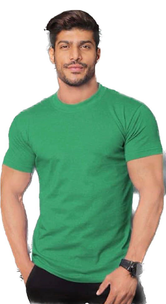 MEN STYLE WEAR GREEN T SHIRT