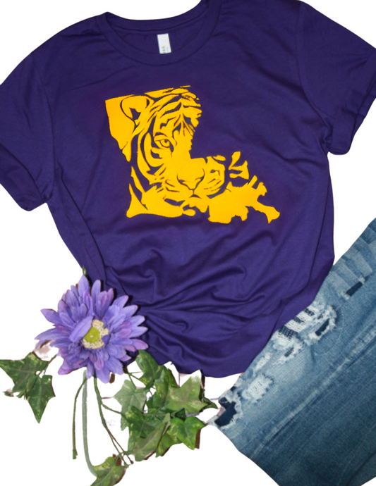 UNISEX LSU GRAPHIC TEE