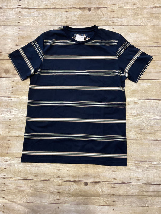 MENS NAVY STRIPED SHIRT